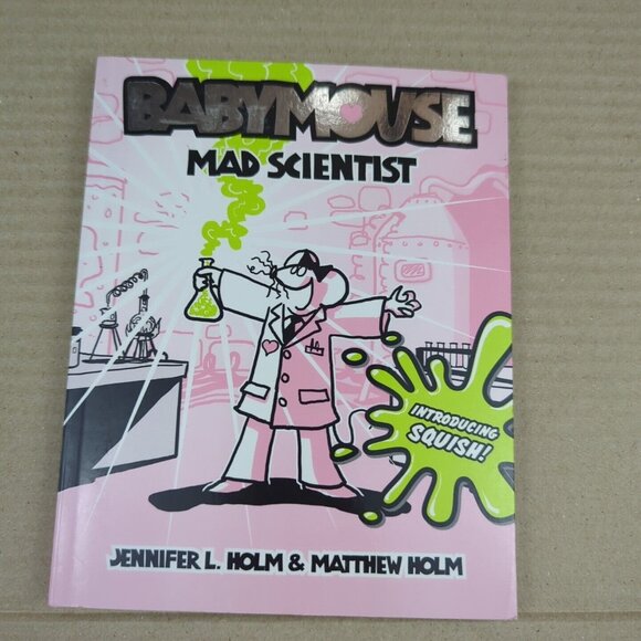 Babymouse #14: Mad Scientist - Paperback By Holm, Jennifer L. - VERY GOOD‎ - Picture 1 of 6
